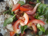 Botok tempe dn cumi asin