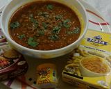 A picture of step 6 of Soya Mutter Masala.