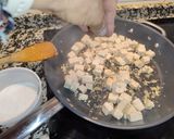 Foto del paso 5 de la receta: Tofu con Espinacas y Champiñones