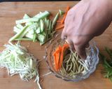 A picture of step 7 of Spicy cold noodles.