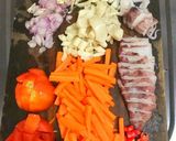 Foto langkah ke 3 dari resep Cap cay dan orak arik sotong brokoli.