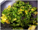 A picture of step 5 of Aloo Methi.