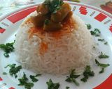صورة لخطوة 3 من وصفة رز ابيض مع باميه