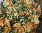 A picture of step 3 of Gulbahar Roti😋🌿.