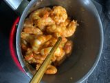Chà bông tôm mẹ làm