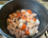 Foto del paso 1 de la receta: Risotto de ostiones, camarones y espárragos #Stilepiretta