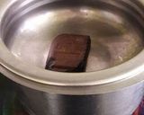 A picture of step 2 of Chocolate paneer lollipop.
