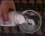 A picture of step 2 of Rose Milk And Banana Shake.