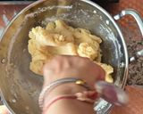 A picture of step 4 of Heart-Shaped Eggless Churros.