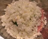 A picture of step 1 of Chicken ball Stew (Japanese Nabe).
