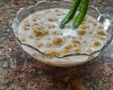 A picture of step 5 of Restaurant style smokey boondi raita.