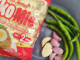 Mie Goreng Cabe Hijau (Bumbu Iris)