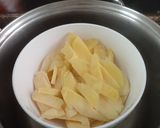 Hình bước làm 1 của món Khoai lang que🍠🍠🍠