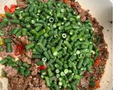 Foto langkah ke 3 dari resep Daging Cincang Kacang Panjang.
