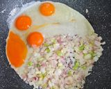 Foto langkah ke 3 dari resep Nasi goreng Hongkong.