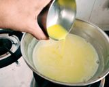 A picture of step 1 of Delicious tasty Kesar mango watermelon papaya juciy fruit custard.