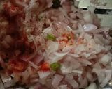 A picture of step 1 of Cholie ki sabji.