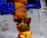 A picture of step 6 of Grilled veggies with paneer.