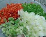 Foto del paso 2 de la receta: Canastitas de acelga 🥬🫑🧅