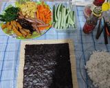 Foto langkah ke 6 dari resep Kimbab/ Gimbab 🍣.