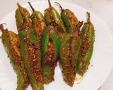A picture of step 7 of Instant Stuffed Green Chilli Pickle.