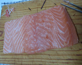 Foto del paso 5 de la receta: Salmón en salsa de naranja y marisco