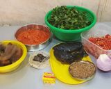 A picture of step 1 of Efo-riro.