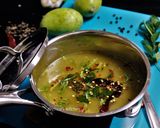 A picture of step 5 of Raw Mango Rasam.