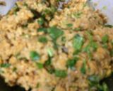 A picture of step 1 of Leftover pulao Gatte.