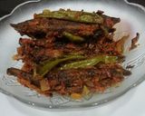 A picture of step 9 of Bitter Gourd with Tomato.