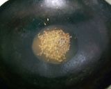 A picture of step 2 of #tiffin box# kurkuri bhindi.