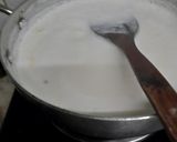 A picture of step 2 of Mango phirni.