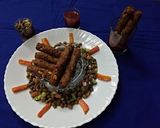 A picture of step 6 of Poha fingers.