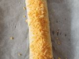 Brazo de calabacín y queso con o sin Thermomix