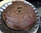 A picture of step 9 of Chocolate & burbun biscuits cake.