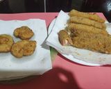 Foto del paso 7 de la receta: Salchichas rellenas de queso y revosadas