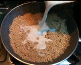 A picture of step 5 of Habshi Halwa.