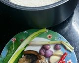 Foto langkah ke 1 dari resep Nasi Liwet Ikan Gabus Asin Dengan Magic Com.