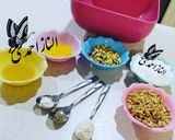 عکس مرحله 1 از دستور شیرینی پفکی گردویی 🍰😍
