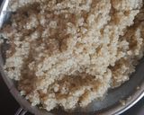 A picture of step 1 of Sautéed Peas Quinoa.