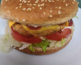 Foto del paso 4 de la receta: Hamburguesa caseras de pollo_ pavo con verduras 🍔