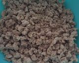 Foto del paso 1 de la receta Albóndigas de Soja y berenjena con caldo al queso cremoso