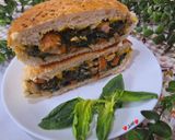 عکس مرحله 8 از دستور ساندویچ مرغ و اسفناج 😋
