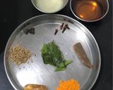 A picture of step 1 of Kadha.