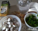 A picture of step 3 of Veg.burmese khouseuy.