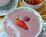 Une image de l'étape 2 de 🍓Smoothie framboise fraise purée d'amande.