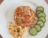 Foto langkah ke 9 dari resep Nasi goreng bacon spesial(nonhalal).