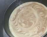 A picture of step 4 of Marble cake with green tea.