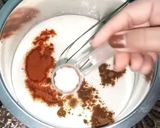 A picture of step 3 of Dahi Bara Aloo Dum.