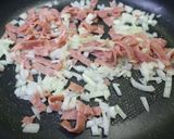 毛豆火腿黃金炒飯的食譜步驟2照片